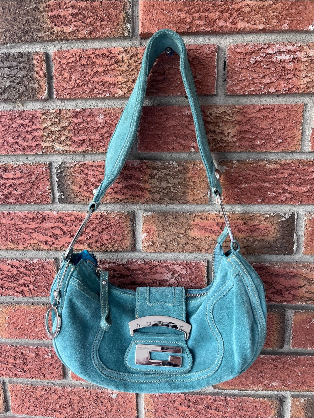 Guess Suede Shoulder Bag - Women